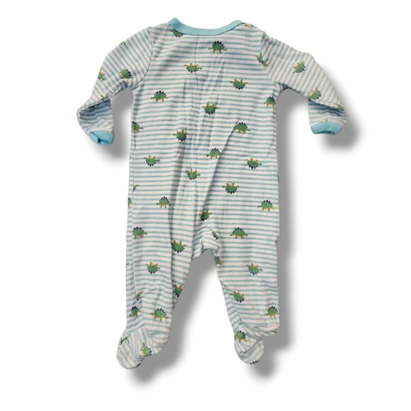 Emporio Baby Dino Stripe Footies - Picture 2 of 2